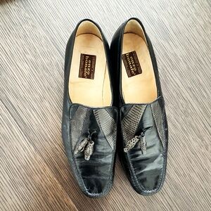 Enzo Bonafé Handmade Leather Loafers – Size 8 (Narrow Fit)